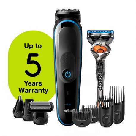 BRAUN MGK5280 BLK/BLU+RZR BOX CEEMEA