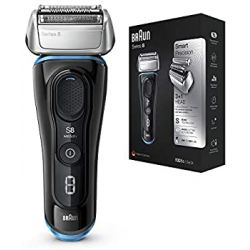 BRAUN SHAVER 8325S BLK/BLUE BOX EURO